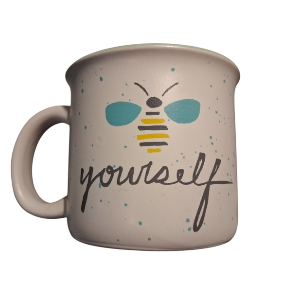 Other - Cute Bee “You’re Self” Ceramic Mug – Speckled Coffee Cup
